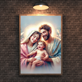  Tranh Treo Tường Tranh Gia Đình Thánh Gia - Tranh Công Giáo Nghệ Thuật, Ý Nghĩa 