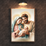  Tranh Treo Tường Tranh Gia Đình Thánh Gia - Tranh Công Giáo Nghệ Thuật, Ý Nghĩa 