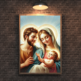  Tranh Treo Tường Tranh Gia Đình Thánh Gia - Tranh Công Giáo Nghệ Thuật, Ý Nghĩa 