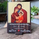  Tranh Gỗ Kỷ Niệm Hôn Phối Gia Đình Thánh Gia Ý Nghĩa 