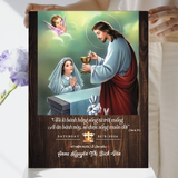  Tranh gỗ Công Giáo Rước Lễ Lần Đầu Món Quà Thiêng Liêng Đánh Dấu Hành Trình Đức Tin 