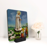  Tranh Gỗ Đức Mẹ Fatima  Biểu Tượng Đức Tin và Phép Lạ Thiêng Liêng 