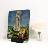  Tranh Gỗ Đức Mẹ Fatima  Biểu Tượng Đức Tin và Phép Lạ Thiêng Liêng 