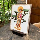  Tranh Gỗ Đức Mẹ La Vang Phong Cách Chipi – Hình Ảnh Mẹ Hiền Từ, Đáng Yêu 