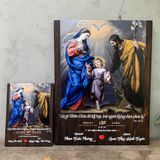  Tranh Gỗ Kỷ Niệm Hôn Phối Gia Đình Thánh Gia Ý Nghĩa 