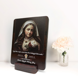  Tranh Kỷ Niệm Bổn Mạng Thánh Têrêsa Hài Đồng Giêsu Biểu Tượng Của Tình Yêu và Khiêm Nhường M01 