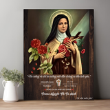  Tranh Kỷ Niệm Bổn Mạng Thánh Têrêsa Hài Đồng Giêsu Biểu Tượng Của Tình Yêu và Khiêm Nhường M02 