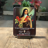  Tranh Kỷ Niệm Bổn Mạng Thánh Têrêsa Hài Đồng Giêsu Biểu Tượng Của Tình Yêu và Khiêm Nhường M02 