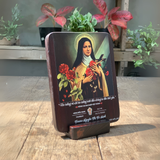  Tranh Kỷ Niệm Bổn Mạng Thánh Têrêsa Hài Đồng Giêsu Biểu Tượng Của Tình Yêu và Khiêm Nhường M02 