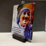  Tranh Gỗ Thánh Teresa Calcutta M1 