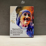  Tranh Gỗ Thánh Teresa Calcutta M1 
