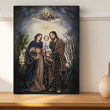  Tranh Gia Đình Thánh Gia – Quà Tặng Tân Gia Công Giáo Đẹp & Thiêng Liêng 