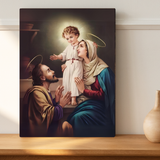  Tranh Gia Đình Thánh Gia – Quà Tặng Tân Gia Công Giáo Đẹp & Thiêng Liêng 