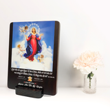  Tranh Kỷ Niệm Bổn Mạng Thánh Maria Tranh Gỗ Công Giáo Tranh Để Bàn 