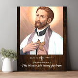  Tranh Kỷ Niệm Bổn Mạng Thánh Phanxico Xavie Tranh Gỗ Công Giáo Tranh Để Bàn 