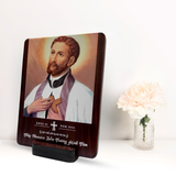  Tranh Kỷ Niệm Bổn Mạng Thánh Phanxico Xavie Tranh Gỗ Công Giáo Tranh Để Bàn 