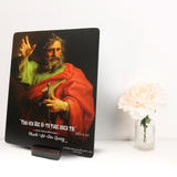  Tranh Kỷ Niệm Bổn Mạng Thánh Phaolô Chất Liệu Tranh Gỗ Công Giáo Tranh Để Bàn 