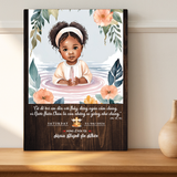  Tranh Kỷ Niệm Lãnh Nhận Bí Tích Rửa Tội Cho Bé - Quà Tặng Công Giáo Ý Nghĩa 