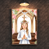  Tranh Treo Tường Kỷ Niệm Thêm Sức - Tranh Công Giáo Nghệ Thuật, Đánh Dấu Sự Trưởng Thành Trong Đức Tin 