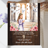  Tranh Kỷ Niệm Rước Lễ Lần Đầu – Món Quà Thiêng Liêng Đánh Dấu Hành Trình Đức Tin 