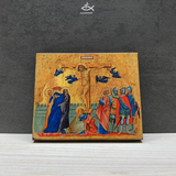  Tranh Gỗ Tranh Icon Chúa Giêsu Chịu Đóng Đinh 