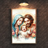  Tranh Treo Tường Gia Đình Thánh Gia Art - Nghệ Thuật Thiêng Liêng Và Ý Nghĩa 