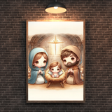  Tranh Treo Tường Giáng Sinh - Tranh Công Giáo Nghệ Thuật Về Các Chặng Đường Trong Kinh Thánh 