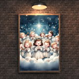  Tranh Treo Tường Giáng Sinh - Tranh Công Giáo Nghệ Thuật Về Các Chặng Đường Trong Kinh Thánh 