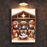  Tranh Treo Tường Giáng Sinh - Tranh Công Giáo Nghệ Thuật Về Các Chặng Đường Trong Kinh Thánh 