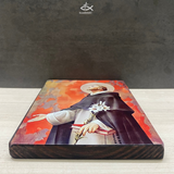  Tranh Gỗ Thánh Đa Minh (Dominic) - Tranh Công Giáo Ý Nghĩa 