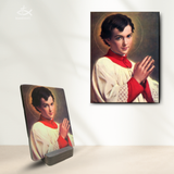  Tranh Gỗ Thánh Đa Minh Savio - Biểu Tượng Đức Tin & Thanh Khiết 