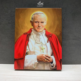  Tranh Gỗ Đức Giáo Hoàng Gioan Phaolô II - Tranh Công Giáo Ý Nghĩa 