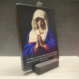  Tranh Gỗ Đức Mẹ Cầu Nguyện QO 