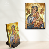  Tranh Gỗ Đức Mẹ Hằng Cứu Giúp M2 