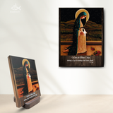  Tranh Gỗ Đức Mẹ Hy Vọng QV 