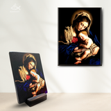  Tranh Gỗ Đức Mẹ Nuôi Dưỡng M2 