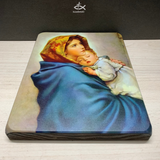  Tranh Gỗ Đức Mẹ Nuôi Dưỡng M1 