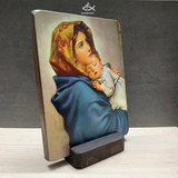  Tranh Gỗ Đức Mẹ Nuôi Dưỡng M1 