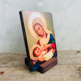  Tranh Gỗ Đức Mẹ Sữa 