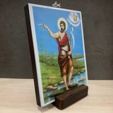  Tranh Gỗ Thánh Gioan Baotixita - Hình Ảnh Vị Tiền Hô Của Chúa 