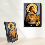  Tranh Gỗ Thánh Antôn - Mẫu Tranh Công Giáo Đẹp & Ý Nghĩa 