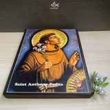  Tranh Gỗ Thánh Antôn - Mẫu Tranh Công Giáo Đẹp & Ý Nghĩa 