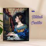  Tranh Gỗ Thánh Cecilia 