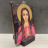 Tranh Gỗ Thánh Maria Goretti 