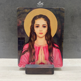  Tranh Gỗ Thánh Maria Goretti 