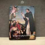  Tranh Gỗ Thánh Vinh Sơn - Vị Thánh Của Lòng Bác Ái 