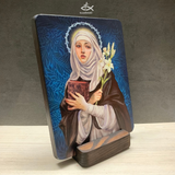  Tranh Gỗ Thánh Catharina Siena 