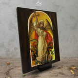  Tranh Gỗ Tổng Lãnh Thiên Thần Micae - Đấng Hộ Thủ Thiêng Liêng 