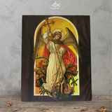  Tranh Gỗ Tổng Lãnh Thiên Thần Micae - Đấng Hộ Thủ Thiêng Liêng 