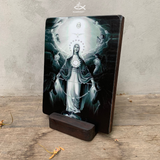  Tranh Gỗ Đức Mẹ Hồn Xác Lên Trời M2 